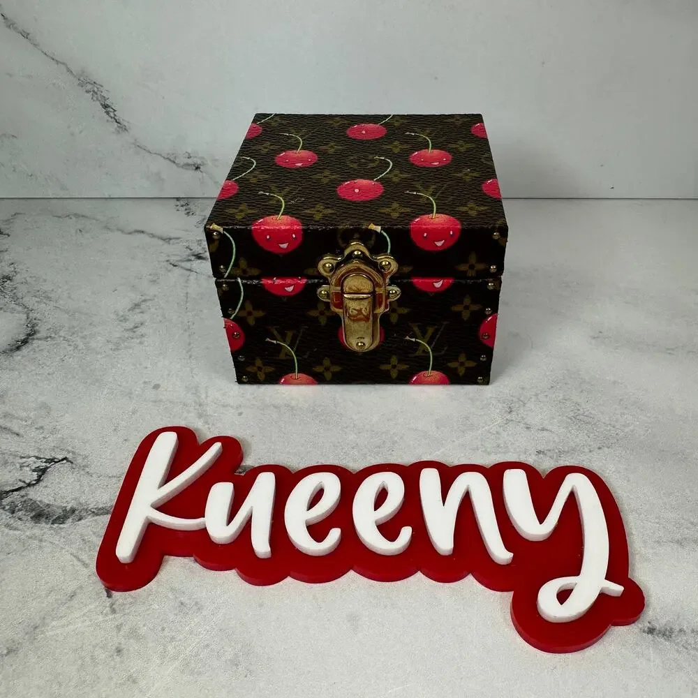 Louis Vuitton Cherry Trunk Case Ring Box Monogram Cerises Mini Vintage Murakami - Picture 2 of 14
